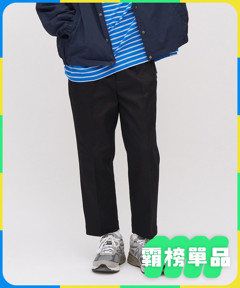 PLN3565 Billy Pants 斜紋棉比例神褲